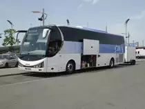 MAN carross� par Atomic (Portugal) de la maison Filipe Tur photogrpahi� le 27.07.2012 sur l'aire de repos de Bavois entre Yverdon et Lausanne