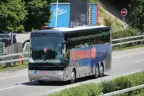 van Hool TX de  la maison Ruttimann photographi� le 02.06.2012 pr�s de Berne 