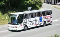 Setra 315 HD de la maison Luciano (Italie) photographi� le 07.07.2012 pr�s de Berne 
