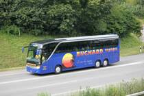 Setra 416 HDH de la maison Buchard photographi le 29.07.2012 prs de Berne 