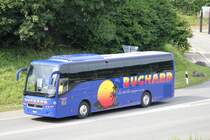 Volvo 9700 no 22 de la maison Buchard photographi le 29.07.2012 prs de Berne 