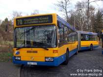 09.03.2008, Wagen 322, als Linie 70, Haltestelle  Thekla Buswendestelle 