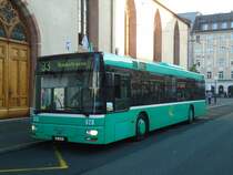 BVB Basel - Nr. 828/BS 2830 - MAN am 16. Juli 2012 in Basel, Claraplatz