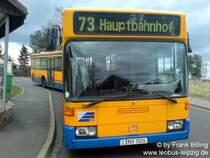 11.03.2008, Wagen 324, als Linie 73, Haltestelle  Baalsdorf, Kirchweg 