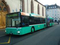 BVB Basel - Nr. 752/BS 3252 - MAN am 16. Juli 2012 in Basel, Claraplatz