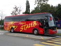 Beulas MAN de la maison Oswald STAUB photographi le 29.07.2012 sur la'ire de repos du Grauholz prs de Berne 