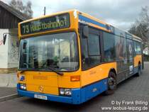 11.03.2008, Wagen 324, als Linie 73, Haltestelle  Baalsdorf, Kirchweg 