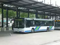 MAN Niederflurbus 3. Generation (Lion's City) auf der Linie 527 nach Hagen Ischeland K�nigstra�e am Hauptbahnhof Hagen.(11.7.2012)