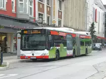 Mercedes-Benz O 530 GDH (Citaro Hybrid) auf der Linie 440 nach Dortmund S�lde Jasmninstra�e an der Haltestelle Dortmund Aplerbeck Marktplatz.(11.7.2012)
