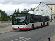 Mercedes-Benz O 530 II (Citaro Facelift) auf der Linie 420 nach Dortmund Aplerbeck Ramhofstrae an der Haltestelle Dortmund Aplerbeck Marktplatz.(11.7.2012)