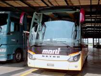 Nouveau ! Setra 515 HD de la maison Marti photographi le 02.08.2012  Kallnach 