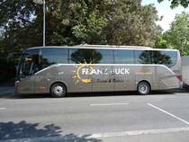 Nouveau ! Setra 515 HD de la maison autrichienne Franz Buck photographi le 02.08.2012 devant le muse olympique  Lausanne. 