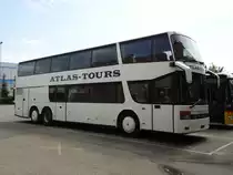 Setra 328 DT (ex-Marti) de la maison Atlas Tours photographi� le 02.08.2012 � Kerzers