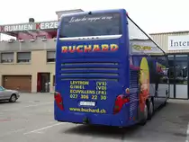 Setra 431 DT de la maison Buchard photographi� le 02.08.2012 � Kerzers