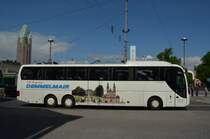 Mercedes Lion’s Coach ein Reisebus aus Bayern in Helsinki am 07.06.2012 beobachtet.