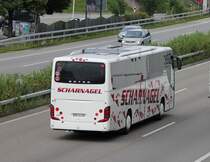 Setra 415 GT-HD imm AN PX 998 de la maison Scharnagel photographi le 29.07.2012 prs de Berne 