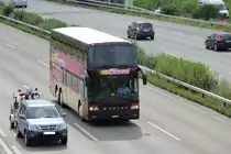 Setra 328 DT de la maison G�ssi photographi� le 29.07.2012 pr�s de Berne 