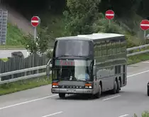 Setra 316 HDH de la maison Castell Reisen photographi� le 29.07.2012 pr�s de Berne 