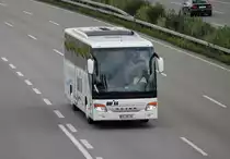 Setra 415 GT-HD de la maison WILL photographi� le 29.07.2012 pr�s de Berne 