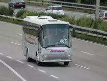 Bova Futura de la maison Burki Reisen photographi� le 29.07.2012 pr�s de Berne 