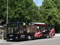 MAN NL263 wie Stadtlinie  A  in Annaberg-Buchholz.