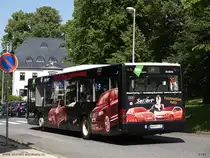 MAN NL263 wie Stadtlinie  A  in Annaberg-Buchholz.