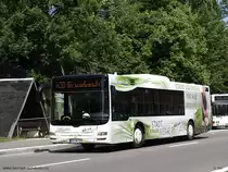 MAN Lion´s City � auf der Linie 430 nach Grumbach in Annaberg, Geyersdorferstrasse.