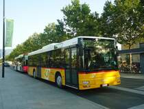 CarPostal Ouest - VD 392'846 - MAN am 27. Juli 2012 beim Bahnhof Yverdon