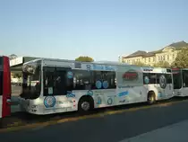 TRAVYS Yverdon - VD 550'345 - MAN am 27. Juli 2012 beim Bahnhof Yverdon