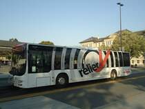 TRAVYS Yverdon - VD 550'090 - MAN am 27. Juli 2012 beim Bahnhof Yverdon