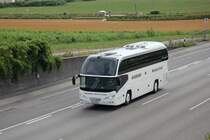 Neoplan Cityliner de la maison Busreisen Mnchen GmbH photographi le 29.07.2012 prs de Berne 