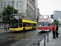 2x MAN DD, U-Bhf Wittenbergplatz