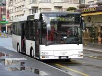 Funi Car  - MAN Kleinbus BE 137705 unterwegs in Biel / Bienne eingeteilt auf der Linie 11 nach Vingelz - Rebenweg am 09.12.2007