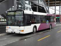 RBS - MAN Regiobus Nr.7  BE 535307 bei der Haltestelle vor dem Bahnhof in Zollikofen eingeteilt auf der Linie 36 nach M�nchenbuchsee - H�slimoos am 09.12.2007