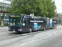 Mercedes-Benz O 530 II (Citaro Facelift) auf der Linie 623 nach Wuppertal-Vellendahl Sonnenblume am Hauptbahnhof Wuppertal.(12.7.2012) 
