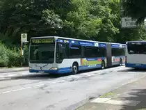 Mercedes-Benz O 530 II (Citaro Facelift) auf der Linie 613 nach Wuppertal-Katernberg Am Eckbusch an der Haltestelle Wuppertal-Katernberg Birkenh�he.(12.7.2012) 