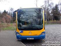 17.03.2008, Wagen 15, als Linie 83, Haltestelle  Thekla Buswendestelle 