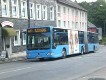 Mercedes-Benz O 530 II (Citaro Facelift) auf der Linie 620 nach Wuppertal-Elberfeld Kuckelsberg an der Haltestelle Wuppertal Gabelpunkt.(12.7.2012) 