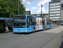 Mercedes-Benz O 530 II (Citaro Facelift) auf der Linie 620 nach Remscheid-Lttringhausen Rathaus am Hauptbahnhof Wuppertal.(12.7.2012) 