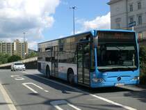  Mercedes-Benz O 530 K (Citaro) auf der Linie 643 nach Wuppertal-Hardt Kirchliche Hochschule am Hauptbahnhof Wuppertal.(6.7.2012) 