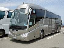 Scania Irizar de la maison italienne Relai photographi le 02.08.2012 sur l'aire de repos de la Broye