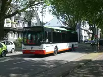 Neoplan N 44-Serie (Centroliner) auf der Linie 210 nach Recklinghausen-R�llinghausen Marderweg an der Haltestelle Gelsenirchen Buer Rathaus.(12.7.2012) 