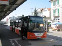 AOT Nr. 13 (Neoplan Centroliner Evolution N4516) am 31.7.2012 beim Bhf. Romanshorn.