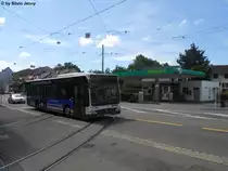 SWEG FR-H 4872 (Mercedes CitaroII O530) am 30.7.2012 in Riehen, Grenze.