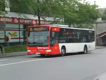 Mercedes-Benz O 530 II (Citaro Facelift) auf der Linie 22 am Hauptbahnhof M�nster.(16.7.2012) 