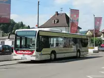 Ein Citaro der Sihler KG wirbt f�r das Einkaufszentrum Nel Mezzo. Zulassung: GP-SI-496