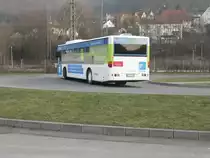 Ein Citaro der Sihler KG in Geislingen wirbt f�r den Filsland-Mobilit�tsverbund hier auf der Linie 57. Kennzeichen: GP-SI-495