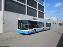 RTB Nr. 9 (MAN A23 Lion's City G) am 31.7.2012 in Weinfelden, BBZ auf der Bahnersatzlinie 835 nach Wil.