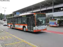 Regiobus Nr. 4 (Mercedes Citaro O530) am 31.7.2012 beim Bhf. Herisau