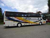 Setra 315 HDH de la maison Torgon Excursions en route pour Domo Reisen photogrpahi� le 07.08.2012 � Reconvilier